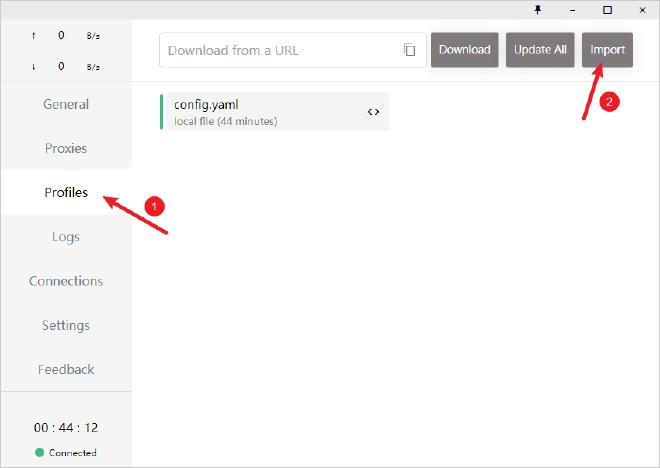 Clash for Windows 本地配置文件